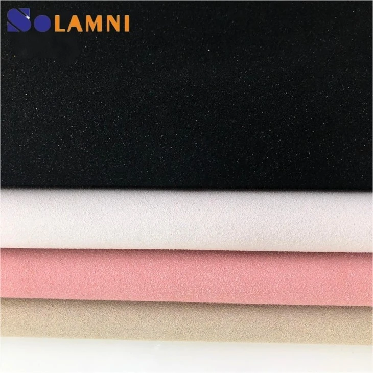 Suede Leather Synthetic Nubuck Fabric for Shoes