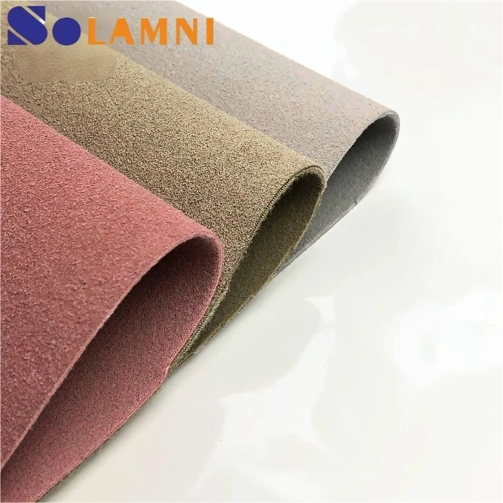 Suede Fabric leather For Shoes Materials